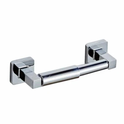 Porta rotolo carta da bagno regolabile da parete, porta carta igienica - Immagine 1 di 4