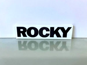 Rocky Logo v3 Film Franchise 1976 American Sports Drama Sylvester Stallone Talia - Picture 1 of 1