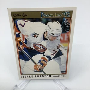 1991-92 OPC Premier Islanders Hockey Card #59 Pierre Turgeon - Picture 1 of 2