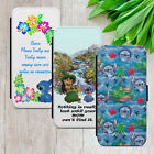 TROPICAL OHANA STITCH FLORAL FLIP WALLET PHONE CASE FOR IPHONE SAMSUNG HUAWEI