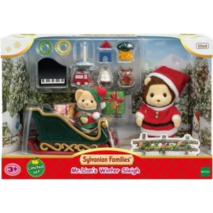 Sylvanian Families Calico Critters Christmas Mr. Lion's Winter Sleigh 5568 - Bild 1 von 1