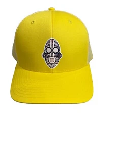 Baseballmütze Neubyrne Neu Trucker gelb Logo Einheitsgröße Mesh verstellbar neu - Bild 1 von 10