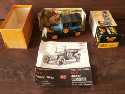 CORGI CLASSICS: 9013 Ford Model T 1915 Neuwertig in OVP incl Leaflets ohne Figur - Bild 1 von 4