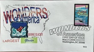 WII Colorprint 4036 Wonders of America Bering Glacier Alaska Largest Glacier  - Picture 1 of 1