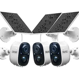 SOVMIKU 3CG6 2K Solar Security Camera Wireless Outdoor, PIR Motion Detection, - Picture 1 of 8