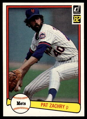 1982 Donruss #254 Pat Zachry - Image 1 of 2