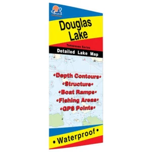 Mapa de pesca Douglas Lake-A404 - Imagen 1 de 1