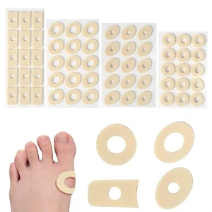 60 Pieces Corn Cushions, Soft Latex Foam Self Adhesive Callus Pads Corn Pad - Picture 1 of 8