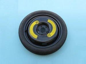 15 16 17 18 19 20 AUDI A3 S3 SPARE TIRE RIM WHEEL COMPACT DONUT 125/70/18 USED - Picture 1 of 9