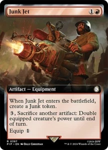 Junk Jet EXTENDED - 0387 - Rare - Fallout PIP MTG - Picture 1 of 1