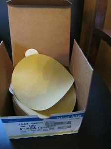Blue Line Self Adhesive 6" Sanding Disc.120 Grit - Picture 1 of 3