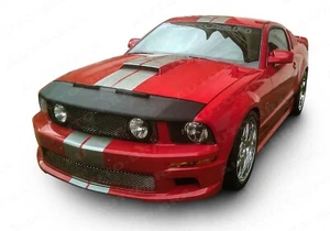 CAR HOOD BONNET BRA fit Ford Mustang 2005-2010 FRONT END MASK BRA DE CAPOT - Imagen 1 de 4