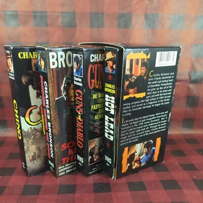Charles Bronson - At His Toughest (VHS, 2001, 4-Tape Set) — 第 1/4 张图片