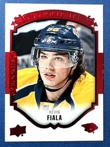 2015-16 Upper Deck UD Portraits Red #P58 Kevin Fiala    - Picture 1 of 2