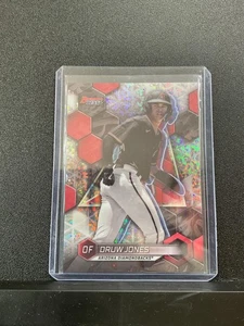 2023 Bowman's Best Druw Jones #TP-8 Top Prospects Mini Diamond Refractor /299 - Picture 1 of 2