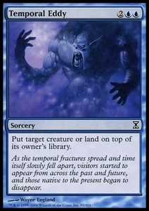 Temporal Eddy - Time Spiral #85/301 MTG Magic The Gathering - Picture 1 of 1
