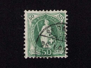 Switzerland 96 Used Stamp 11 1/2 x 11 Wmk 282 - Picture 1 of 2