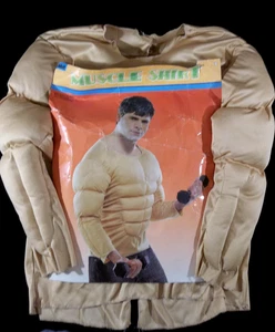 Puffy Muscle Shirt Adult Size Halloween Costume - One Size Fits Most - Picture 1 of 16