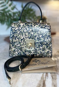Patricia Nash Chauny Olive Groves Leather Crossbody With Handle bag NWT - Picture 1 of 9