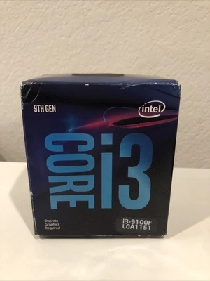 Intel Core i3-9100F 3.8 GHz Desktop Processor BX80684I39100F 6MB LGA1151 - Image 1 of 4