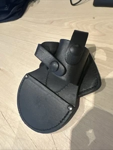 Ex Polizei Handschellentasche Rechtshänder schwarz Leder. Gebraucht. V94. - Bild 1 von 7