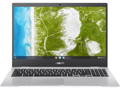 ASUS Chromebook, 15,6", Intel® Celeron®,N4500, 4GB/128GB, Silber #A1 - Bild 1 von 3