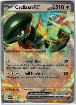 Cyclizar ex Promo SV: Scarlet & Violet Promo Cards 018 NM - Image 1 of 2