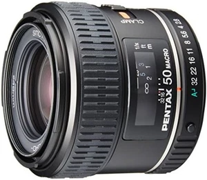 PENTAX Prime Macro Lens DFA MACRO 50mmF2.8 K-mount Full-size APS-C 21530 F/S NEW - Picture 1 of 4