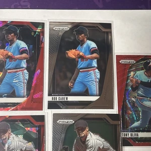 2025 Panini Prizm Base & Parallel 5 Card Lot Twins Legends Santana Oliva Carew - Bild 1 von 6