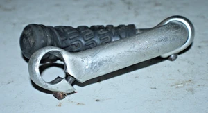 Bikepacking Bar End Clamps 22.2mm 5" Bullhorns Silver MTB Trail Dirt USA Shipper - Picture 1 of 8