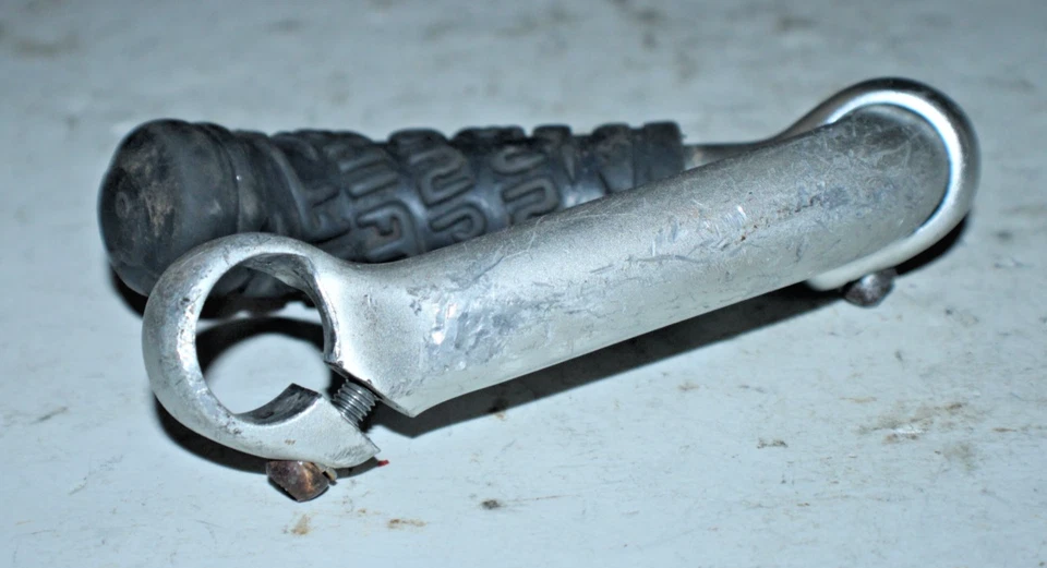 Bikepacking Bar End Clamps 22.2mm 5" Bullhorns Silver MTB Trail Dirt USA Shipper - Image 1 of 4