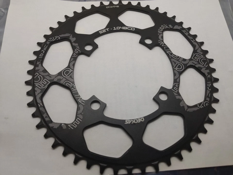 Plato Deckas 52T 104BCD DW-042 Foto 1 de 1