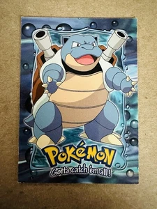 Pokemon Topps TV Animation Black Logo E9 Blastoise - Bild 1 von 2