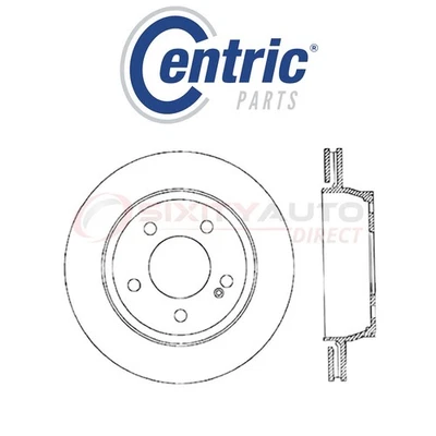 Centric C-TEK Disc Brake Rotor for 2000-2006 Mercedes-Benz S430 4.3L V8 - am Foto 1 de 4