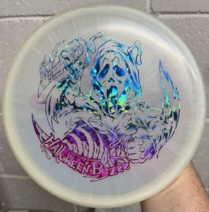 Discraft 2021 Scream Ghostface Halloween Z Glo Buzzz Pearly Shatter Berry RARE💎 - Picture 1 of 2
