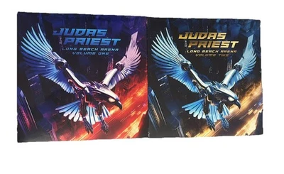 Judas Priest - Long Beach Arena Vinyl Records Lot Vol 1 & 2 New 2 Lp - Image 1 of 4