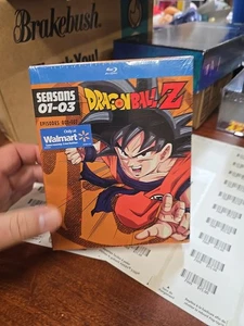 Dragon Ball Z Seasons 01-03 Episodes 001-107 (Blu-ray Box Set) NEW - Picture 1 of 3