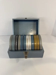 Lotto bobine vintage SUPER 8mm Home Movie Film alcune bobine sono vuote vedi foto - Foto 1 di 24