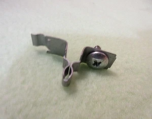 * Dryer Door Strike * Part # WPL-279570 * 279570 * Screw Included * Maytag * - Picture 1 of 3