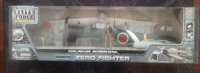Elite Force 1/18 (BBI) tan bueno como se pone: WWII Zero Fighter #21265 sellado *NUEVO EN CAJA* Foto 1 de 4