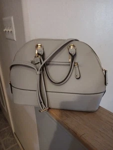 Justfab Handtasche/Schultertasche, groß, wenig gebraucht, hellgrau, - Bild 1 von 4