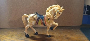 Vintage Porcelain or ceramic horse figurine -possibly carousel horse collectible - Picture 1 of 6