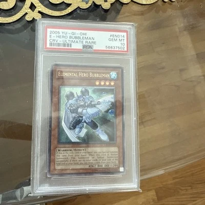 PSA 10 Elemental Hero Bubbleman CRV-EN014 Cybernetic Revolution-Unlimited - Image 1 of 2