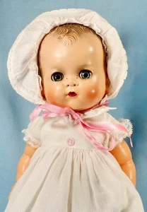 Ideal Betsy Wetsy Puppe orig Koffer Kleidung Layette Zubehör 50er Jahre Neu - Bild 1 von 24