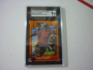 Loum Tchaouna 2021-22 Topps Merlin UCL #136 RC ORANGE MOJO Ref. 18/25 SGC 9 - Picture 1 of 4