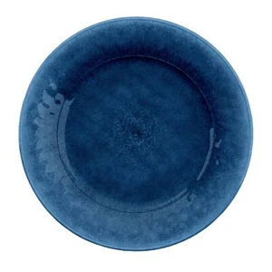 Potters Reactive Glaze Indigo Melamine/Plastic Outdoor Dinner Plate Set of One - Picture 1 of 1