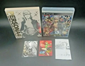 Persona 4 The Ultimax Ultra Suplex Hold Limited Edition PS3 w/ 2 Cards Japanese - Picture 1 of 12