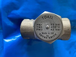 SPIRAX SARCO; TD42L: DN20 3/4" BSP: THERMODYNAMIC STEAM TRAP: A743CA40 - Picture 1 of 4