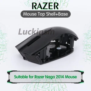 Razer Mouse Top Shell+Base from Naga 2014 Gaming Laser Mouse RZ01-0104 Part - Picture 1 of 10