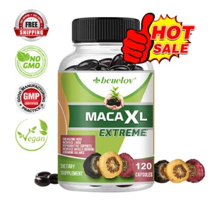 Cápsula Maca XL - Añadir caderas más grandes, equilibrar hormona y aumentar la libido - Imagen 1 de 11